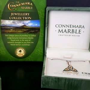 Connemara Marble Necklace & Earrings
